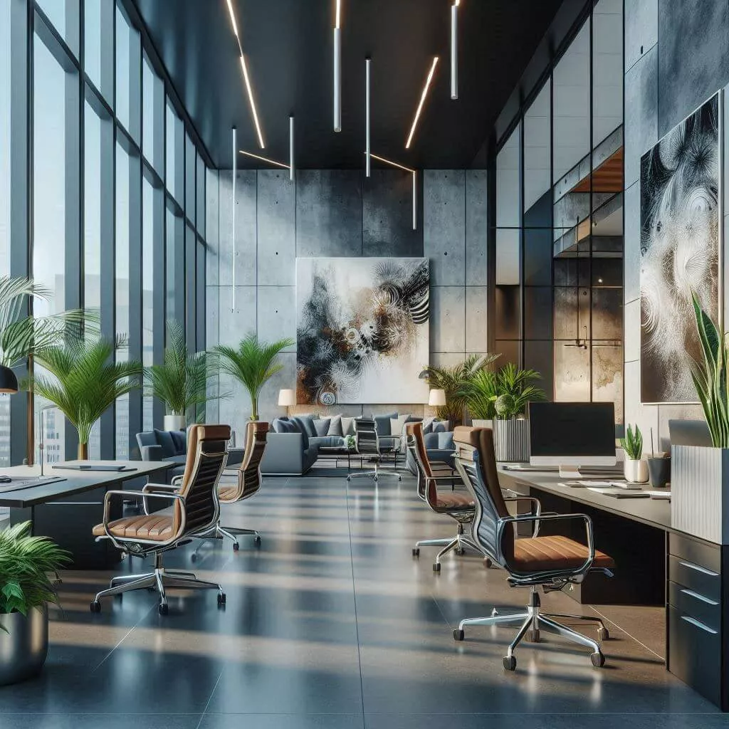  ديكورات مكاتب 2024 بالصور